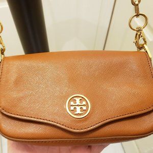 Tory Burch Tan Small Crossbody Bag